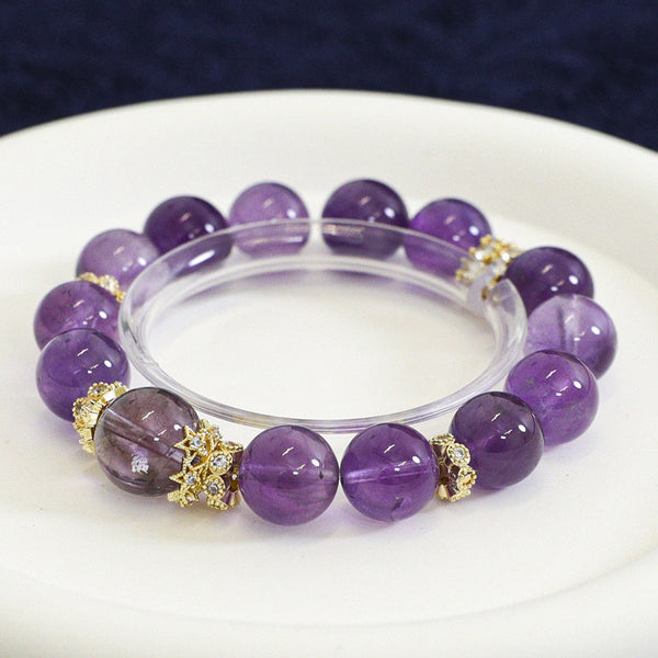 Wisdom - enhancing Amethyst Bracelet